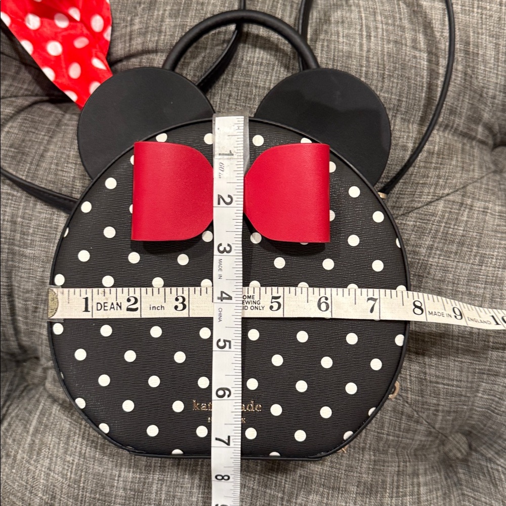 Kate Spade Bag Minnie Mouse Disney X Red Black Crossbody - Picture 17 of 17